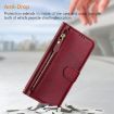 Ulefone Note 14 Leather Wallet Phone Case with Multi-Card Slots - Dark Red - 6