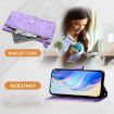 Ulefone Note 14 Purple Leather Wallet Phone Case with Multi-Card Slots - 3