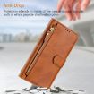 Ulefone Note 14 Brown Leather Wallet Phone Case with Multi-Card Slots - 6