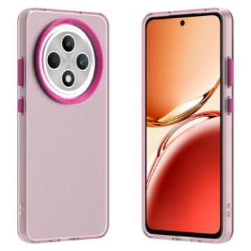 OPPO Reno12 F 5G Shockproof Phone Case - Red Candy PC Hybrid TPU - 1