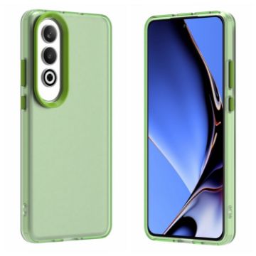 OPPO K12 5G Shockproof Phone Case - Green Candy PC Hybrid TPU - 1