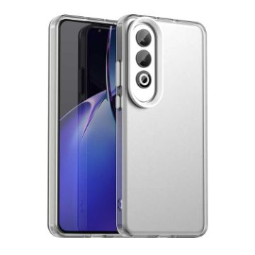 OPPO K12 Plus Shockproof Phone Case - White Candy PC Hybrid TPU - 1