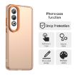 OPPO K12 Plus Shockproof Phone Case - Candy Orange Hybrid TPU PC - 4