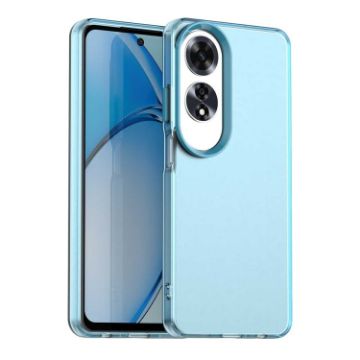 OPPO A60 Global Candy PC Hybrid TPU Shockproof Case - Blue - 1