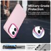 OPPO A3 4G Red Shockproof Phone Case - Candy PC Hybrid TPU Cover - 2