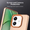 OPPO A3i 5G Shockproof Phone Case - Candy PC Hybrid TPU, Orange - 7