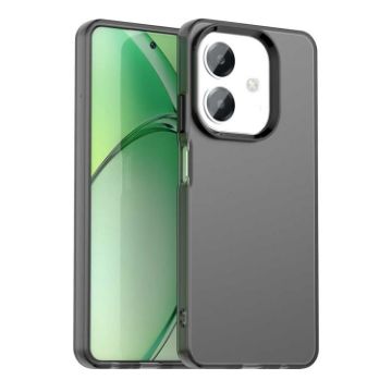 OPPO A3i 5G Shockproof Phone Case - Black Candy PC Hybrid TPU - 1