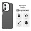 OPPO A3i 5G Shockproof Phone Case - Black Candy PC Hybrid TPU - 4