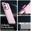 OPPO A3x 4G Red Shockproof Candy PC Hybrid TPU Phone Case - 3