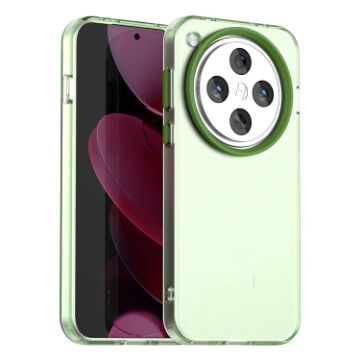 OPPO Find X8 5G Shockproof Phone Case - Green, Candy PC Hybrid TPU - 1