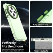 OPPO Find X8 5G Shockproof Phone Case - Green, Candy PC Hybrid TPU - 3