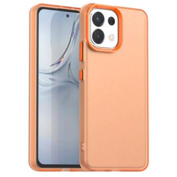 OPPO K13 5G Shockproof Phone Case, Candy PC Hybrid TPU, Orange - 1