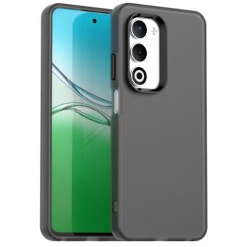 OPPO A5 5G Global Candy PC TPU Shockproof Phone Case - Black - 1
