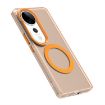 Vivo V40 Pro 5G Orange Magsafe PC Hybrid TPU Phone Case - 6