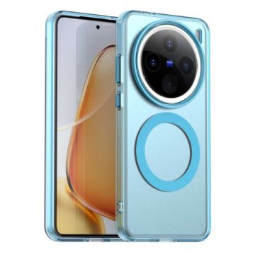 Vivo X200 Candy Magsafe PC Hybrid TPU Phone Case - Blue - 1