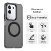 Vivo Y29 4G Black Magsafe PC Hybrid TPU Phone Case - 6