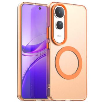 Vivo V50 Lite 5G Orange Candy Magsafe PC Hybrid TPU Phone Case - 1