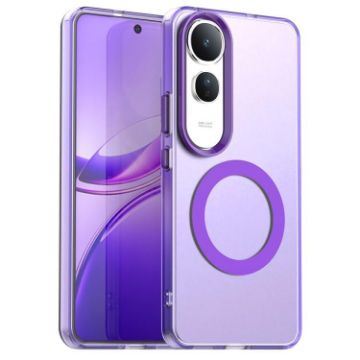 Vivo V50 Lite 5G Purple Candy Magsafe PC Hybrid TPU Phone Case - 1
