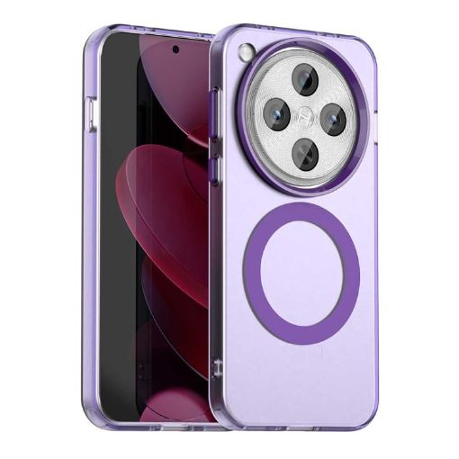 OPPO Find X8 Pro 5G Purple Candy Magsafe PC TPU Phone Case - 1