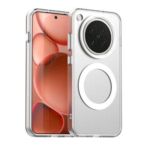 OPPO Find X8s White Candy Magsafe PC Hybrid TPU Phone Case - 1