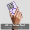Xiaomi 14T Candy Magsafe Phone Case - Purple PC Hybrid TPU Cover - 5