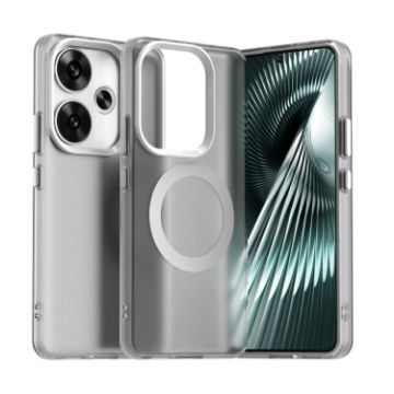 Xiaomi Poco F6 5G White Candy Magsafe PC Hybrid TPU Phone Case - 1