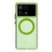 Xiaomi Poco X6 Pro 5G Green Magsafe Hybrid TPU Phone Case - 2