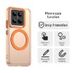 Xiaomi 14 Candy Magsafe PC Hybrid TPU Phone Case - Orange - 4