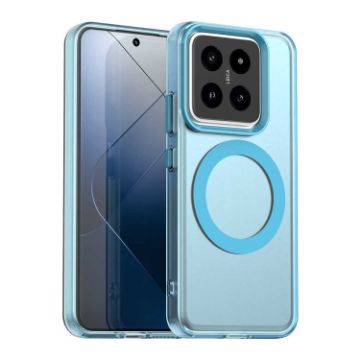 Xiaomi 14 Candy Magsafe PC Hybrid TPU Phone Case - Blue - 1