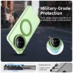 Xiaomi Civi 4 Pro Green Magsafe PC TPU Hybrid Phone Case - 2