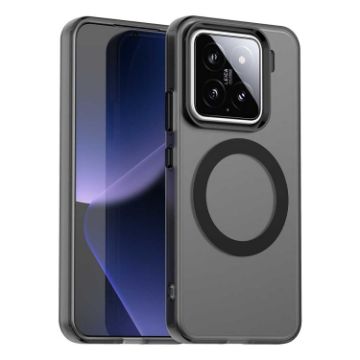 Xiaomi 15 Pro Candy Magsafe PC Hybrid TPU Phone Case Black - 1