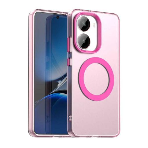 Xiaomi Poco X7 Pro Red Candy Magsafe PC Hybrid TPU Phone Case - 1