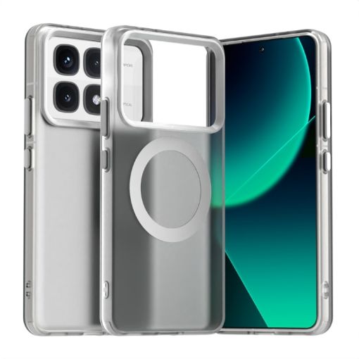 Redmi K70 Ultra Candy Magsafe PC Hybrid TPU Case - White - 1