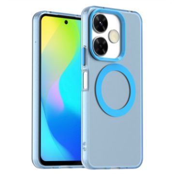 Redmi Note 13R Blue Candy Magsafe PC Hybrid TPU Phone Case - 1