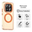Redmi Note 14 Pro+ 5G Orange Magsafe Hybrid TPU Phone Case - 4