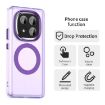 Redmi Note 14 Pro+ 5G Purple Candy Magsafe PC TPU Phone Case - 4