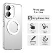 Redmi 13R 5G White Candy Magsafe PC Hybrid TPU Phone Case - 4