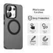Redmi Note 13 4G Black Candy Magsafe PC Hybrid TPU Phone Case - 4