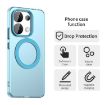Redmi Note 13 4G Blue Candy Magsafe PC Hybrid TPU Phone Case - 4
