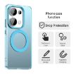 Redmi Note 13 Pro 4G Blue Candy Magsafe PC Hybrid TPU Case - 4