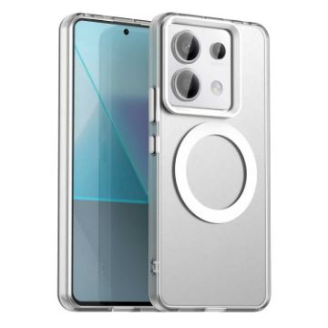 Redmi Note 13 Pro 5G White Candy Magsafe PC Hybrid TPU Case - 1