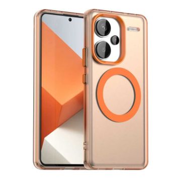 Redmi Note 13 Pro+ Orange Candy Magsafe PC Hybrid TPU Case - 1