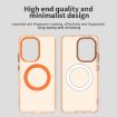 Redmi Turbo 4 Orange Magsafe PC Hybrid TPU Phone Case - 6