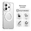 Redmi Note 14 4G Candy Magsafe PC Hybrid TPU Case White 163.25mm - 4