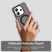 Redmi Note 14 4G Black Candy Magsafe PC Hybrid TPU Phone Case - 5