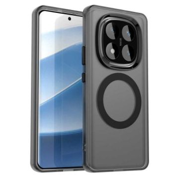 Redmi Note 14 Pro 4G Black Candy Magsafe PC Hybrid TPU Case - 1