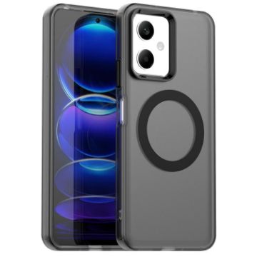 Redmi Note 12 5G/Poco X5 Candy Magsafe Hybrid TPU Case - Black - 1