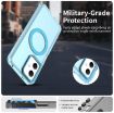 Redmi Note 12 5G/Poco X5 Blue Magsafe PC Hybrid TPU Phone Case - 2