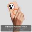 Redmi Note 14 4G Orange Candy Magsafe PC Hybrid TPU Phone Case - 5