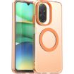 Redmi A5/Xiaomi Poco C71 Orange Magsafe PC Hybrid TPU Phone Case - 1